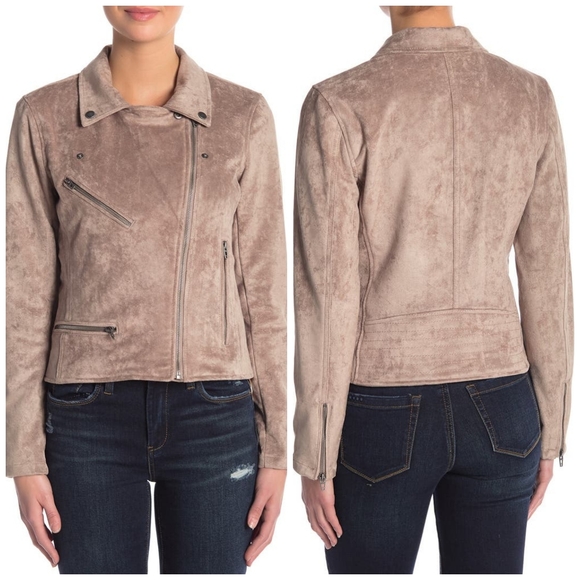 [NEW] BLANK NYC Faux Suede Moto Jacket - Picture 6 of 8